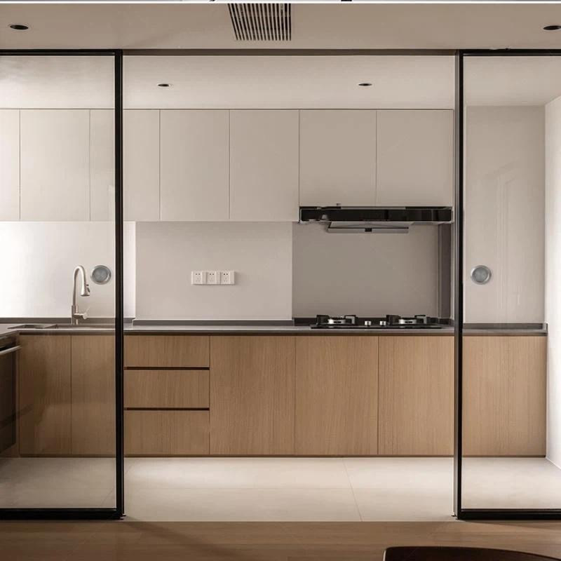 Multifunctional Stainless Steel Invisible Door Handle Concealed Sliding Cupboard Handles Embedded Furniture Handles Glass Doors