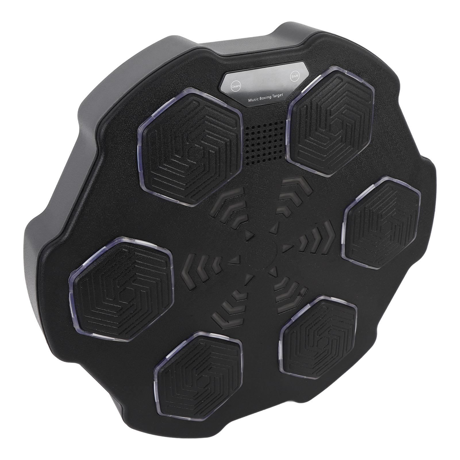 Light Up Music Boxing Machine LED Digital Display Bluetooth Music Boxing Target Home Punching Trainer