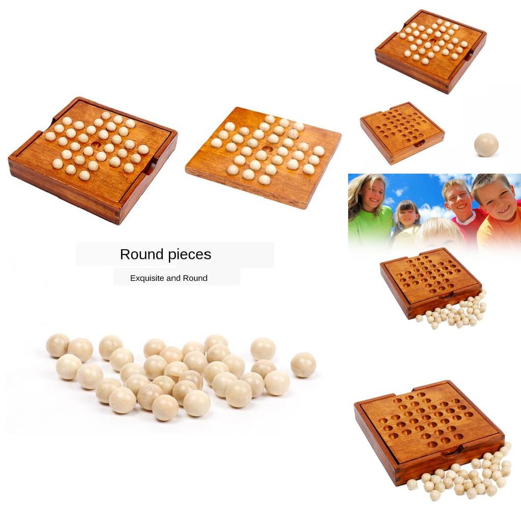Premium Wooden Single Noble Chess Game For Kids Engaging Educational Play Experience