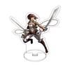 Charm Anime Fans Gifts HD Figure Attack on Titan Alan Yeager Hanji Zoe Acrylic Stand Model Desktop Decoration Series 15cm