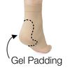 1 Pair Gel Pads Ice Skating Padded Protection Socks Malleolar Sleeves Protection of Front Foot Shin Achilles Tendon Heel  Socks