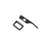 ABS Imitate Carbon Fiber Headlight Control Frame Cover For Honda 11th Civic