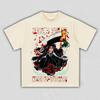 BLEACH Zaraki Kenpachi Anime Printing T-shirt Men's Clothing Women's 2026 Summer New High Quality Cotton Short-sleeved T