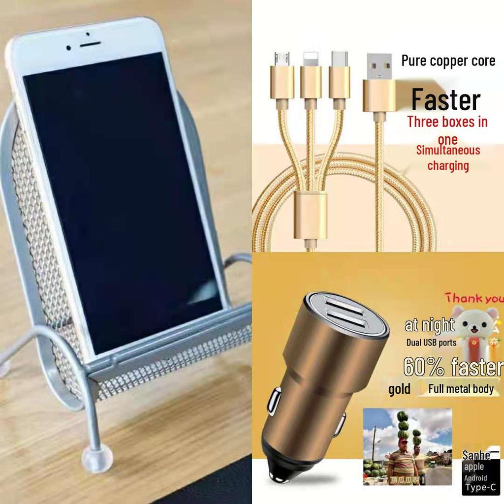 Universeller Desktop Handyhalter Ständer - Erhältlich in Rosarot, Schwarz, Himmelblau, Silber und Grün