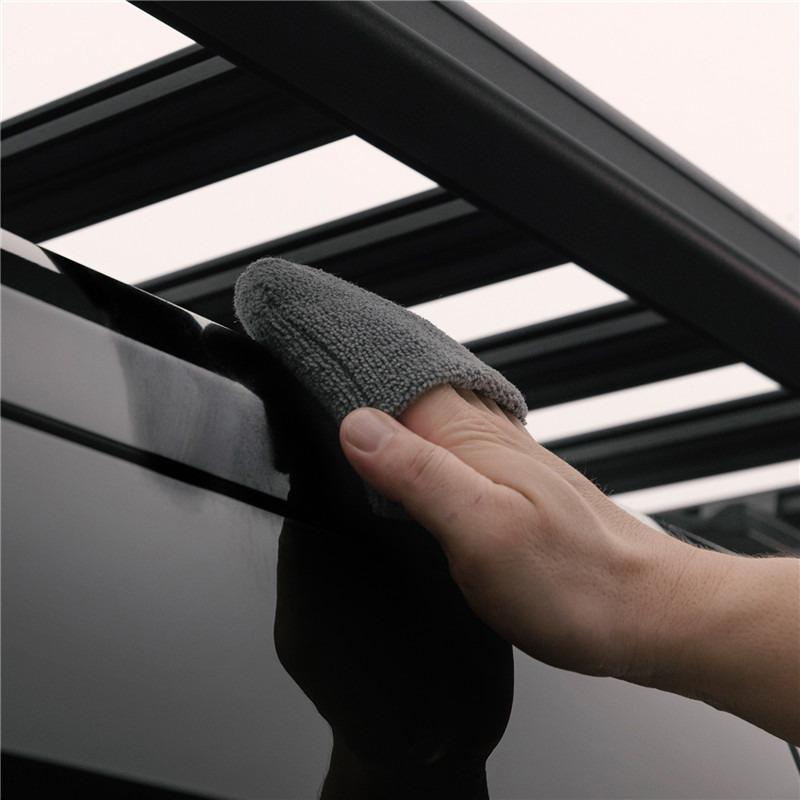 1Pcs Soft Microfiber Car Wax Applicator Mitts Polishing Sponge Wax Foam Applicator Pad For Car Cleaning Auto Detailing