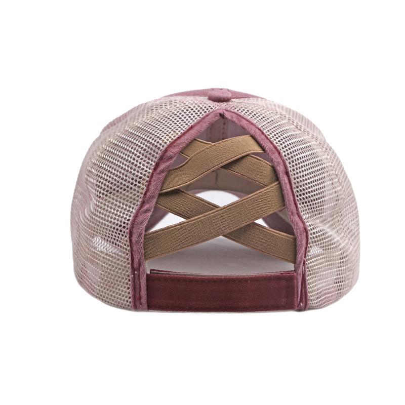 Summer Men Breathable Mesh Baseball Cap Outdoor Sports Running Snapback Cap Women Sunscreen Hat Ponytail Panama Cap Dad Hats