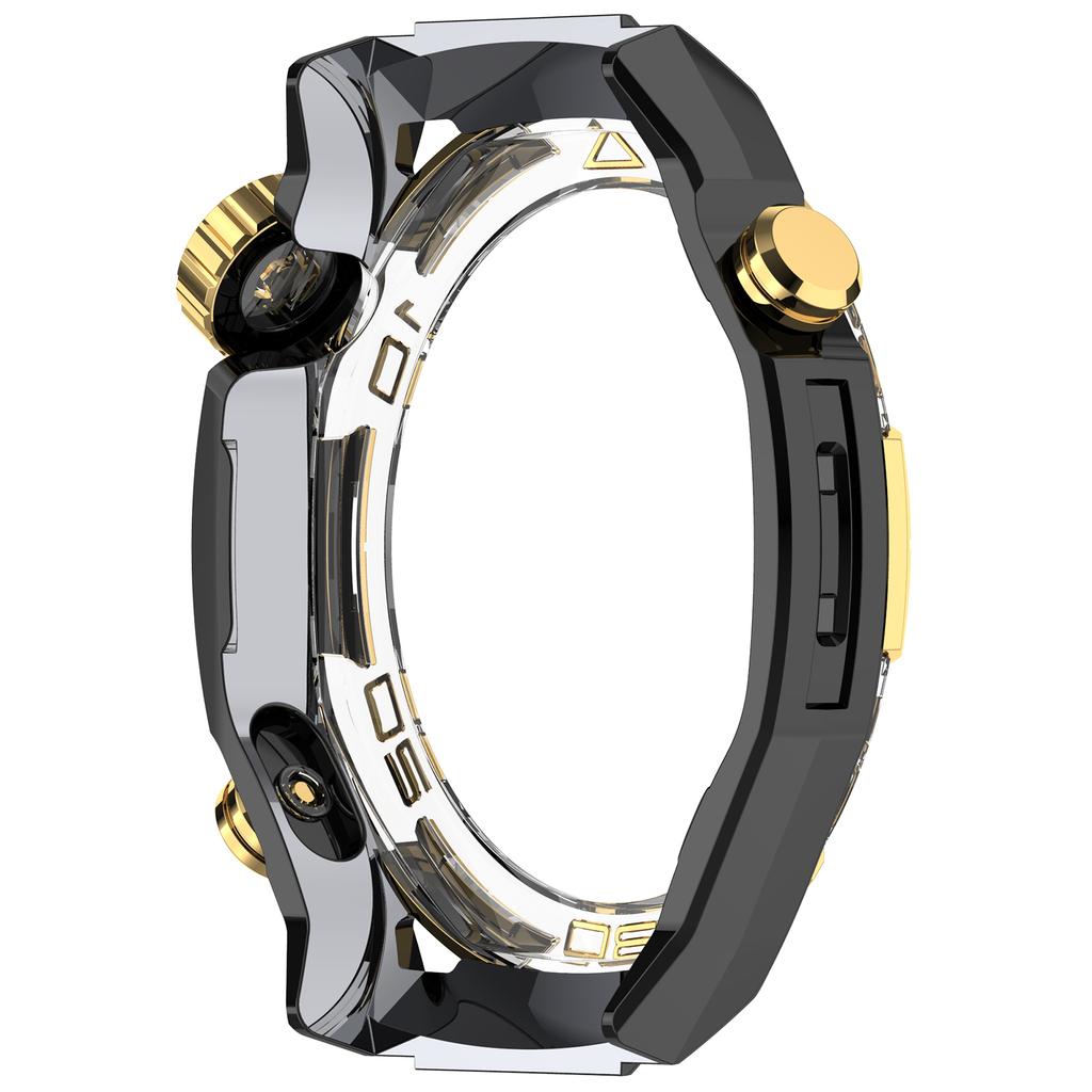 Dla Huawei Watch GT 5 46mm Etui Puste Wzornictwo Twarda Osłona Ochronna z PC Odporna na Zarysowania