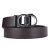 High-End First-Layer Cowhide Belt Men'S Belt Automatic Buckle Pure Cowhide Simple Casual Business Men'S Belt