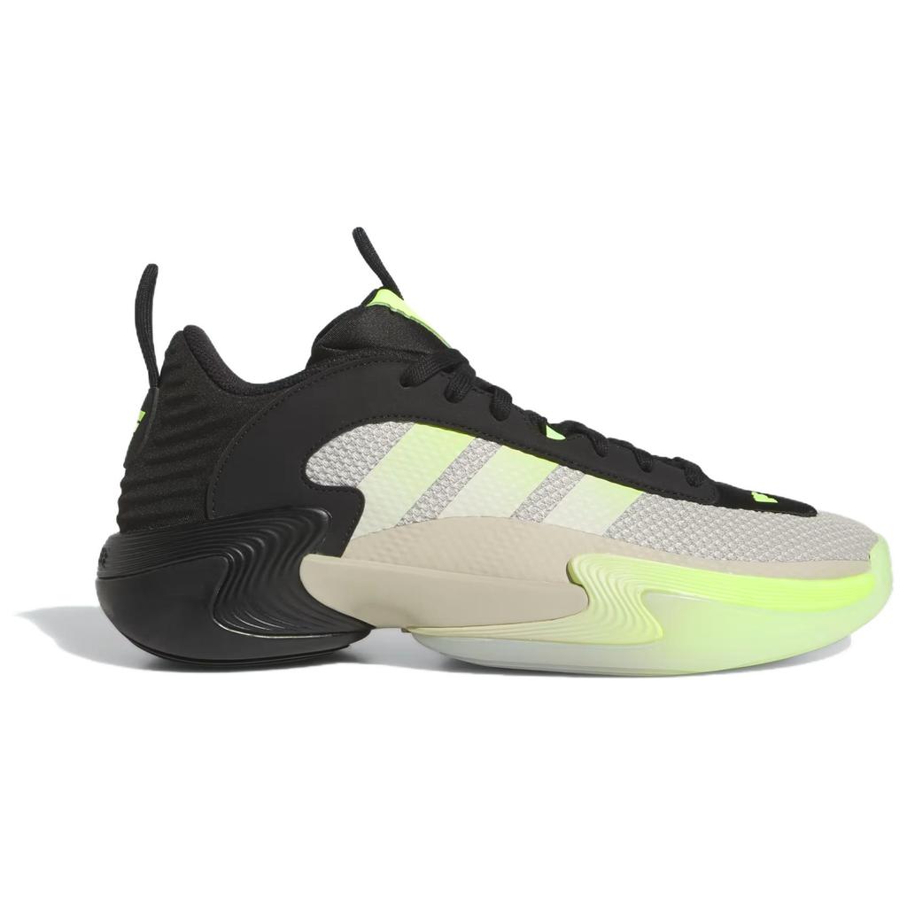 Adidas  Exhibit Select Mid Putty Grey Lucid Lemon Women Sneakers Core-Black IG6620