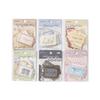 Momo Special Paper Hollow Lace Label Stickers Color Pattern Weave Dream Series Hand Account Materials for DIY Decoration