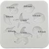 Marine Fondant Silicone Molds, Starfish,conch,seashells Silicone Cake Fondant Baking Molds Chocolate Candy Baking Tool For Wedding Birthday Party Cake