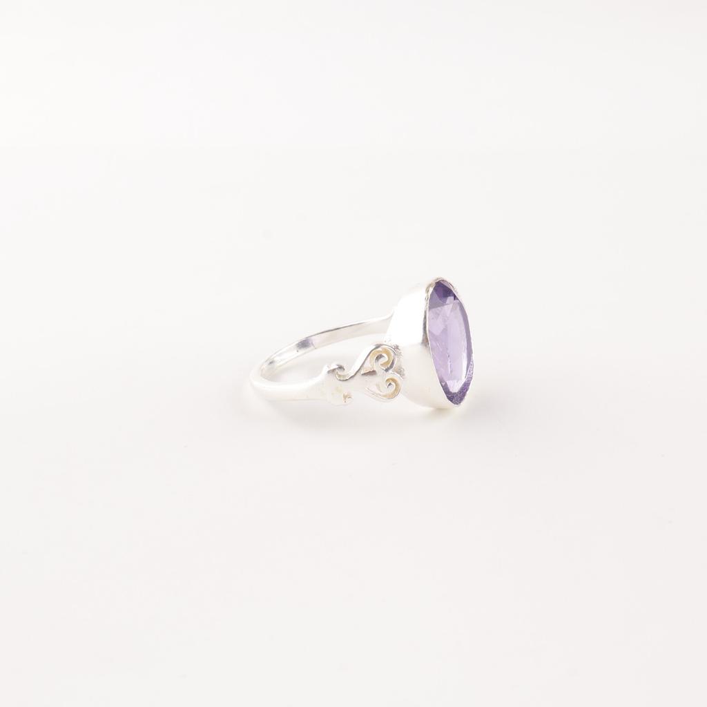 Natural Iolite Gemstone 925Sterling Silver Jewelry Handmade Stylish Ring For Her RR-66-11