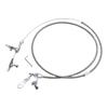 For Ford C6 For Ford C-6 Transmission Throttle Cable Kickdown Cable Transmission Repair Stainless Steel Precision Engineered