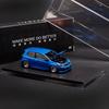 RUNTB1 Maxwell 1:64 VW Golf R GTI MK6 6th Gen Show Edition Fin Diecast Alloy Model Car High Simulation Collectible Vehicle Perfect Gift