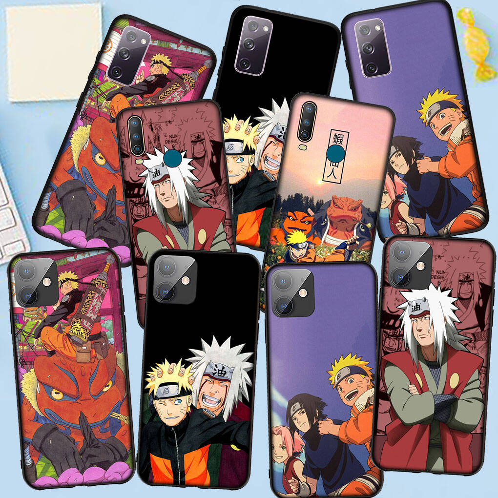 Phone Case for Samsung Galaxy S25 S23 S24 Ultra FE Plus A05 A06 A15 A16 A36 A37 A35 A54 A55 A56 A57 A25 A26 A53 A17 Jiraiya Itachi Uchiha Anime Naruto