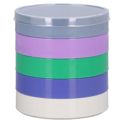 Watch Parts Storage Box Multipurpose Round 5 Layers Colourful Watches Movement Parts Storage Holder