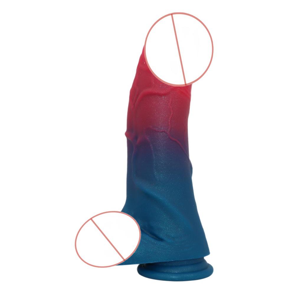 Large Realistic Soft Flesh Faux Penis Male Masturbator for Women