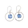 Tanzanite Gemstone 925 Sterling Silver Women's Jewelry Handmade Earrings 1.60" EE-60-2