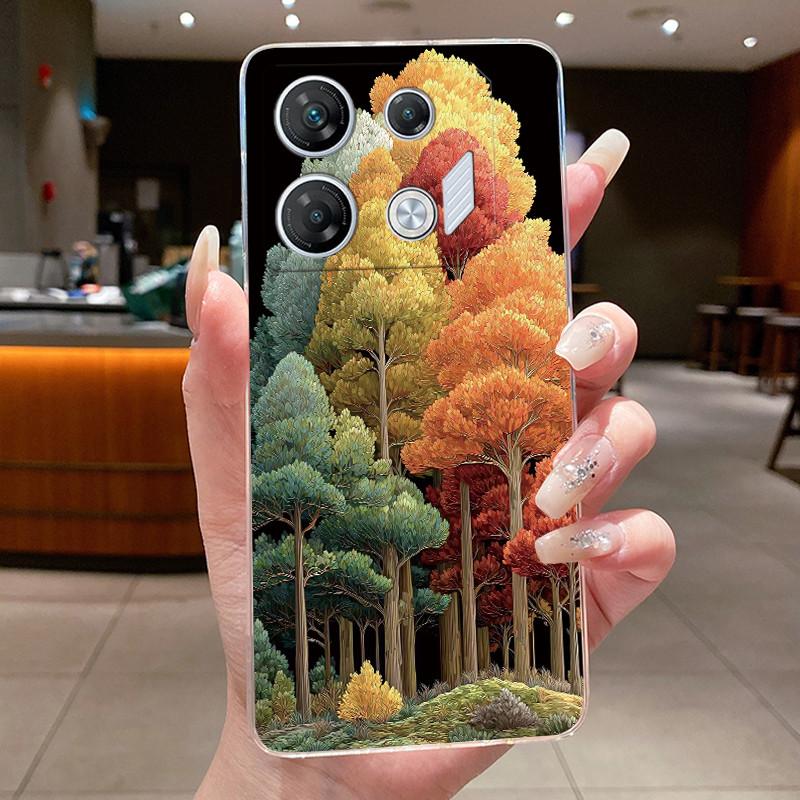 Casing For infinix GT 10 Pro Luxury Dragon Cute Cool Boys Girls Transparent Phone Case Back Cover infinix GT10 Pro GT10Pro Shell