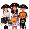 Halloween Pirate Hat Cap Decoration Kids Adult Halloween Masquerade Captain Cosplay Costume Props Pirate Theme Birthday Party