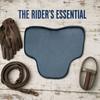 Training Horse Saddles Pad with Shaped Underlay Form, Breathable Polyester Layer for Daily Use, Pressure Balance Help and Simple Cleanup, 50 X 37 Cm