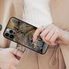 Closeup British Shorthair Cat Yellow Eye Magnetic Phone Case For iPhone 17 Air 16 14 13 12 Pro Max 15 Plus MagSafe Cover