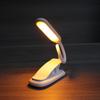 USB Rechargeable LED Clip-On Desk Lamp - Eye Protection Book Light for Dorms