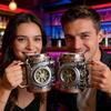 10,14 oz Kaffeetasse mit Motor-Thema, Personalisierte Kaffeetasse, Kreative Kaffeetasse mit Automotor, Ein Perfektes Geschenk für Autoenthusiasten.