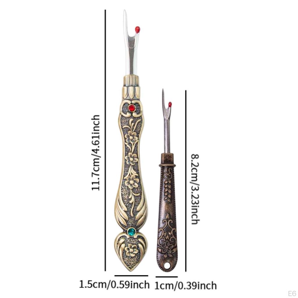 Nahttrenner Fadenentferner Komfortabler Griff mit 1 Rolle Klebeband Stich für