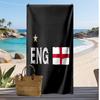England National Football Team Printed Beach Towel Quick Dry Soft TowelPortable Large Rectangular Beach Blanket for Travel Swimming Pool