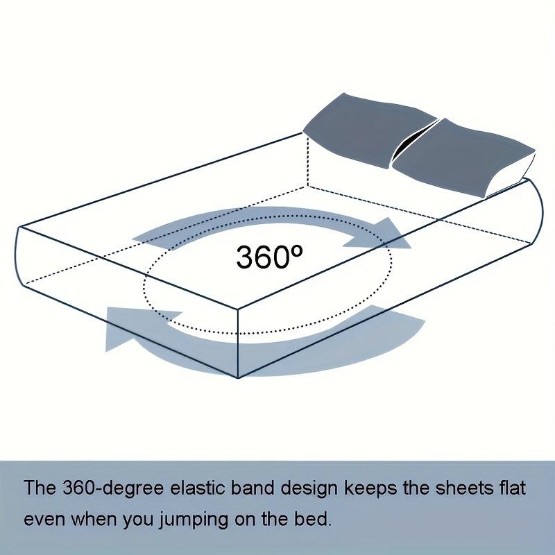 Leopard Print Texture Pattern Mattress Three-Piece Digital Printing Bedroom Room School Dormitory Bedding Decoration