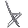 VidaXL Lot de 8 Chaises Pliables d'Extérieur, Sièges de Terrasse, Chaises de Balcon, Meubles de Patio Jardinage, Bois 3078289