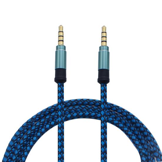 Audio Line Firm Corrosion-resistant Metal Firm Braided Stereo Cord for MP3