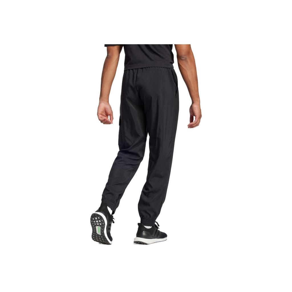 Adidas Warm Comfortable Skin-Friendly Casual Work Pants Men Bottoms Black JF3538