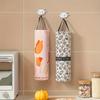 1pc garbage storage bag, wall mounted kitchen storage artifact, garbage plastic bag storage hanging bag, miscellaneous sorting