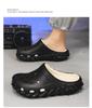 2025 Winter Fleece-Lined Closed-Toe Shoes - Warm, Thick Cotton Slippers for Couples