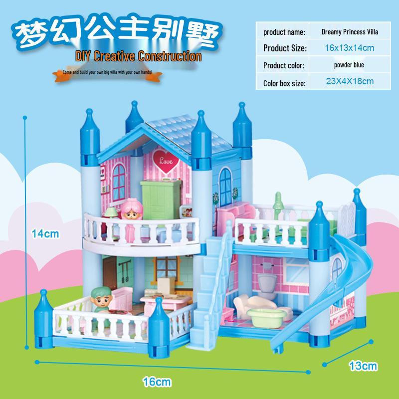 

Princess Dream Castle DIY Dollhouse Toy for Girls