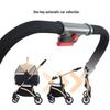 BNDC Universal Large Space Foldable Pet Stroller for Cats and Dogs