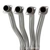 Sections Intermédiaire et Avant en Acier Inoxydable pour Échappement GSX-R600/750 (2011-2025)