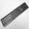 1 Pcs Car License Plate Frame Metal And Plastic Frame Car License Plate Holder Number Plate Holder Fit Eu