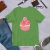 Cup Cake Ice Cream T Shirt Pink Cute Girly Lovely Short Sleeve Comfortable Adult Clothing Vintage Designer Clothes