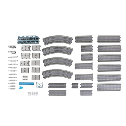 KATO N Gauge V12 Double Track Overpass Set 20-871 Model Railroad Track Set