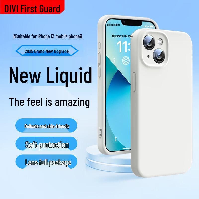 First Guard Cloud Sense Liquid Silicone iPhone Case