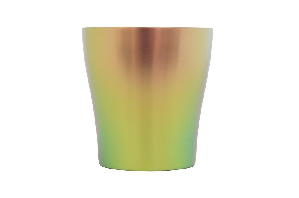 HORIE Vyrobeno v prefektuře Niigata Titanový dvojitý tumbler 250cc Barva pružiny T15HI250 Tsubame