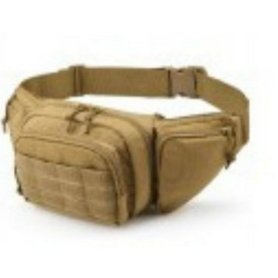 Men's Multifunctional Outdoor Tactical Waist Bag for Sports & Wilderness