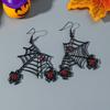 Eco-Friendly 2025 Gothic Black Spiderweb Bat Ear Halloween Gift