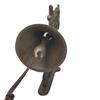 American Owl Cast Iron Bell - Perfect for Garden, Courtyard, Wall Decor, and Creative Home or Inn Accessories Home Decor