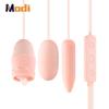 Vibrators USB Double Vibrating Egg Clitoris Stimulator Vagina Massage Vibrator Bullet Female Masturbators Sex Toys For Woman 18
