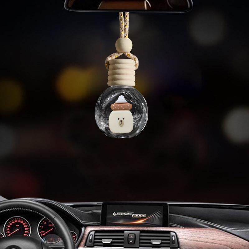 Cartoon Car Air Vent Perfume Bottle Ornament