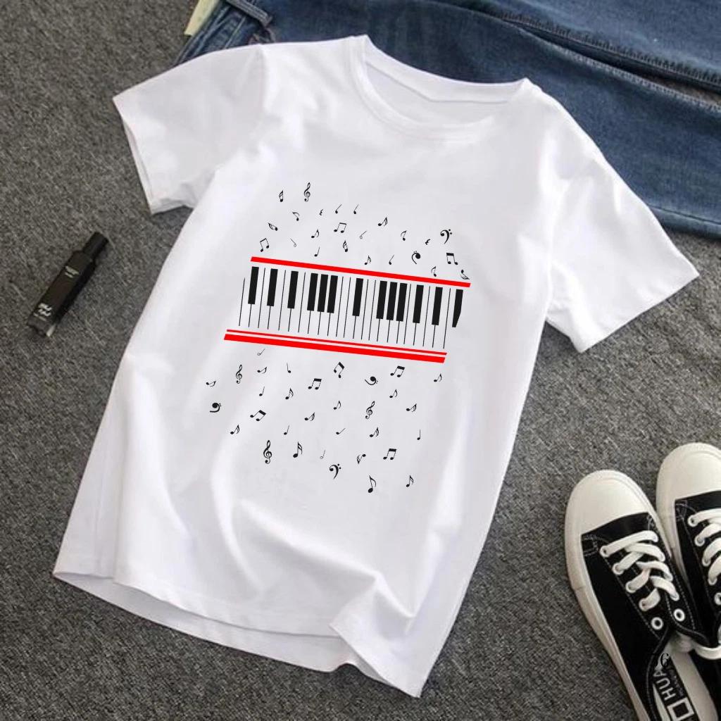 Майкл Джексон Beat It Пианино T-T-Shirt Унисекс Графическая футболка 3XL